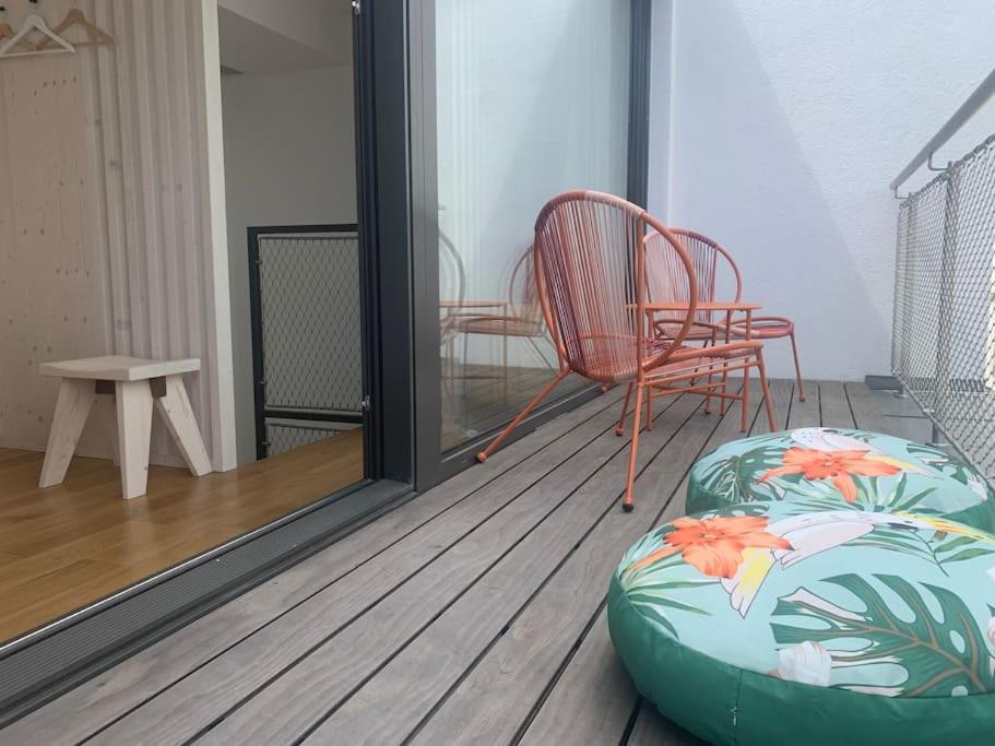 Kleines Stadthaus In Toplage Villa Wina Bagian luar foto